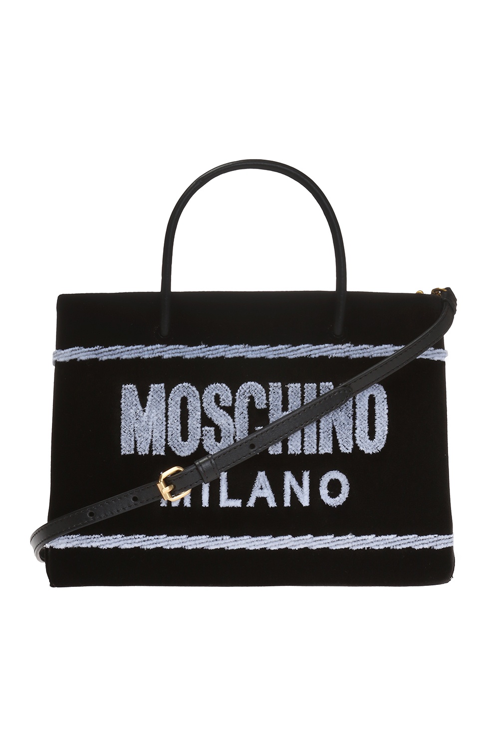 Black Velvet shoulder bag Moschino Vitkac Australia